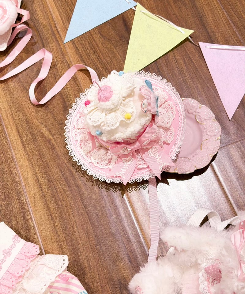 カップケーキ」ケーキ柄ジャンパースカート 【1/28まで】送料無料