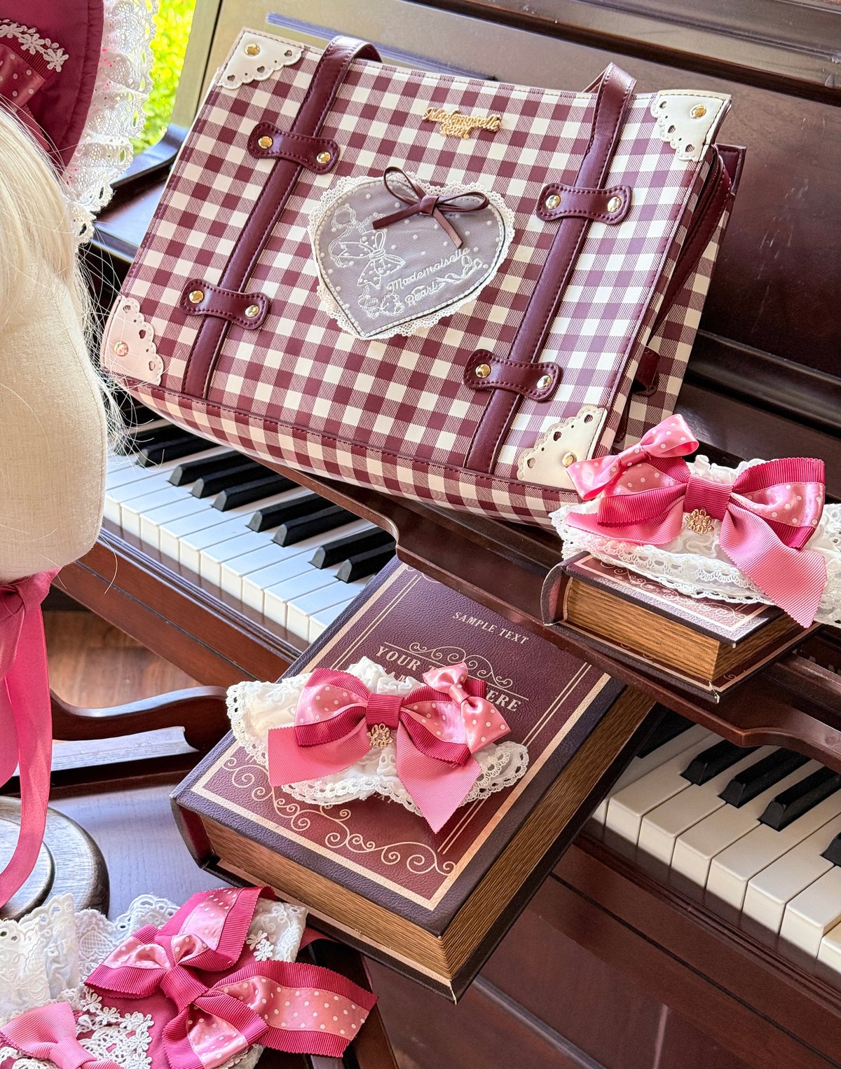 青木美沙子コラボ「ハートコンチェルト」トランクバッグ 【9/30まで