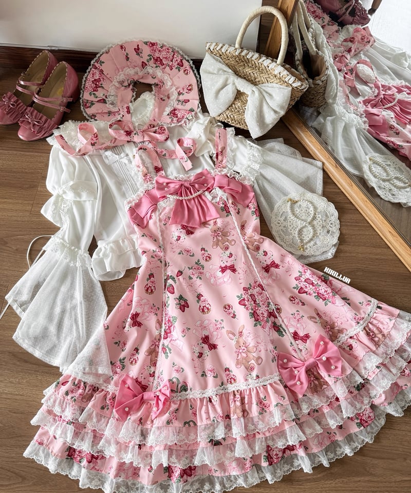 幸せのブーケ」ジャンパースカート 【12/20まで】送料無料！ | GIRLISM