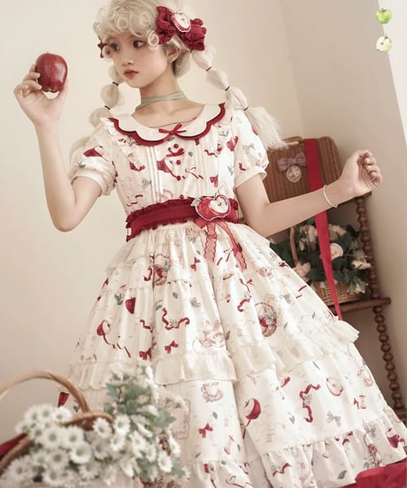 「Apple Tea」ワンピース 【1/27まで】送料無料！