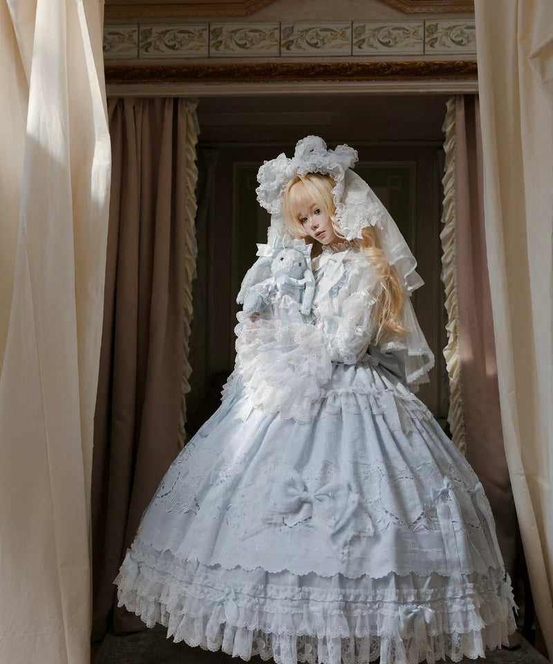 レース人形2.0」刺繍ドレス【12/25まで】送料無料！ | GIRLISM