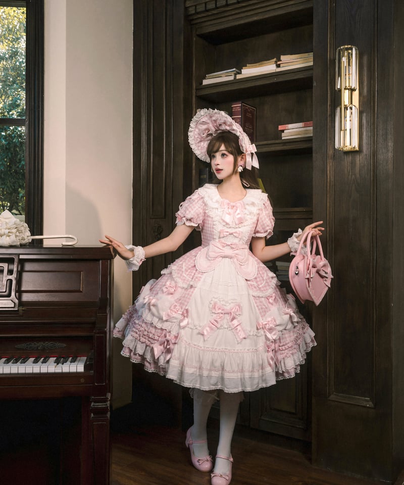 青木美沙子コラボ「ハートコンチェルト」ワンピース＆小物（ピンク