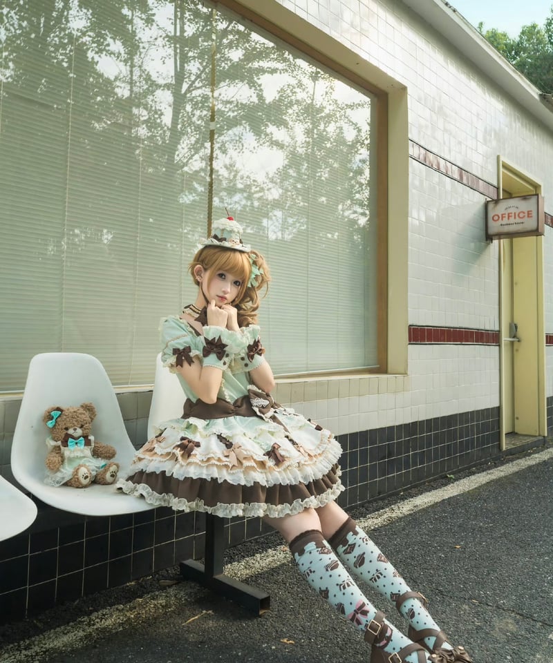 MOSCHINO cake dress ケーキ ホイップ ワンピース TVアニメ『ONE PIECE』× Cake.jpコラボ「ギア5ケーキ」が登場！ | 株式