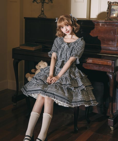 「Rainbow Cake SP」ゴージャスワンピース（ロング/ショート） 【5/30まで】ロリータ