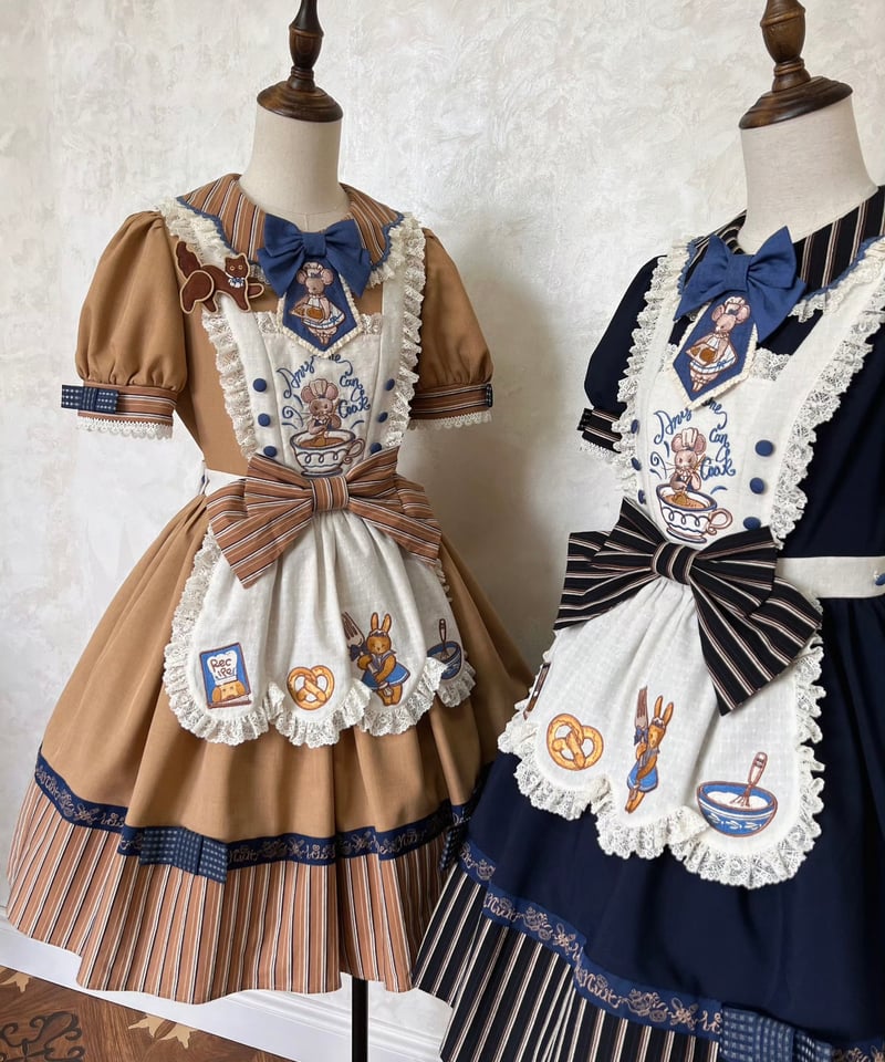 クッキングマウス」エプロンワンピース 【1/11まで】送料無料！ | GIRLISM