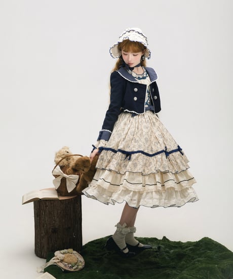 「ブルーベリーフィナンシェ」ワンピース＆ジャケット【10/1まで】送料無料！