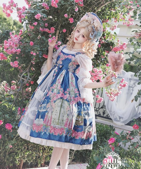 「秘密の花園」ジャンパースカート 【7/26まで】送料無料！