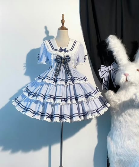 「Navy Girl」半袖ワンピース5点フルセット 【5/2まで】送料無料！