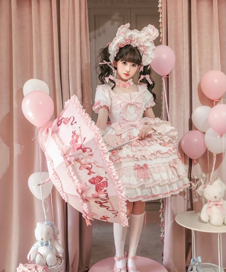 「ラビットリボン」青木美沙子コラボドレス（ホワイト）【6/15まで】送料無料！