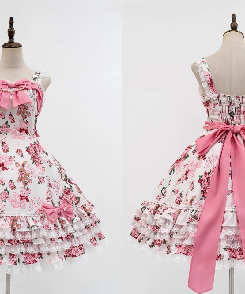 幸せのブーケ」ジャンパースカート 【12/20まで】送料無料！ | GIRLISM