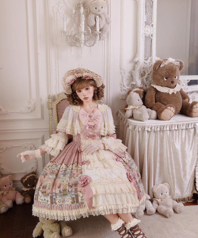 くまちゃんの博物館」ドレス 【3/7まで】送料無料！ | GIRLISM