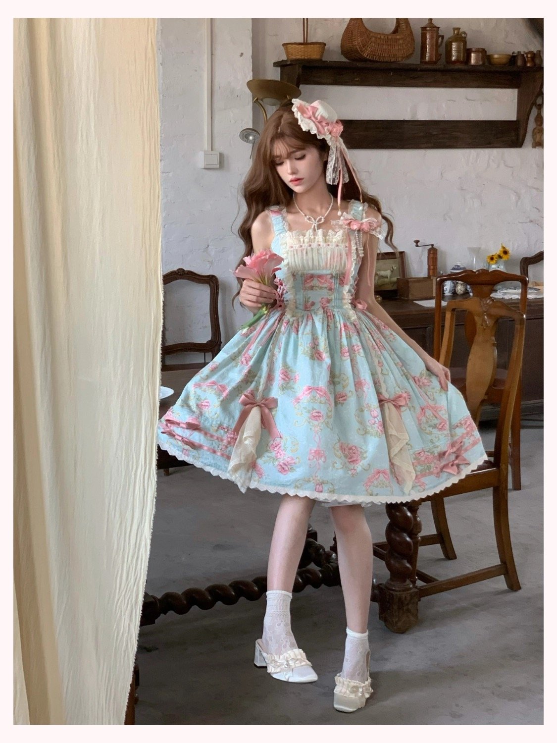 薔薇日記」ジャンパースカート 【6/25まで】送料無料！ | GIRLISM