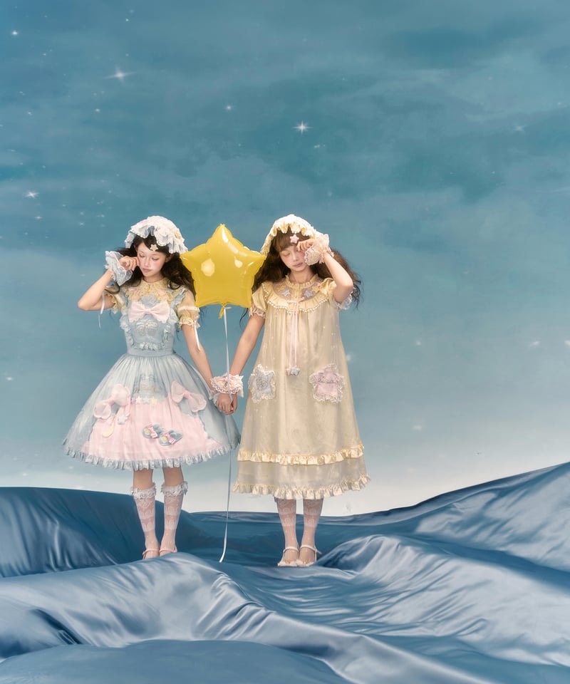 仲夏物語リトルツインスターズコラボ」無地ドールワンピース【6/8まで