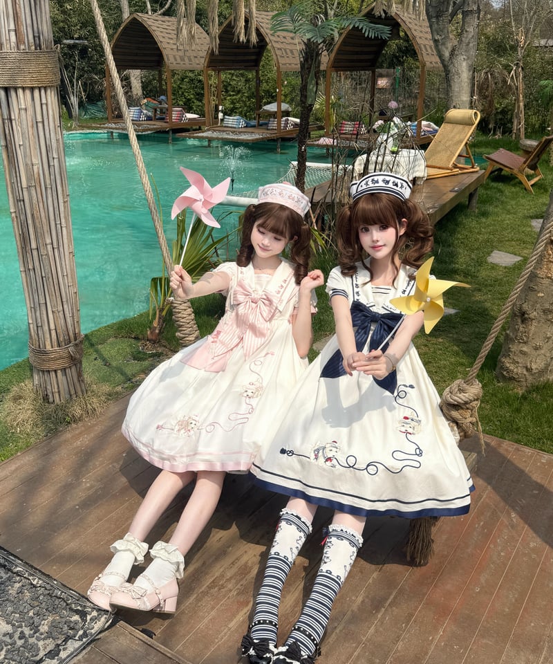 Ocean Voyage」ショートワンピース【4/25まで】ロリータ | GIRLISM