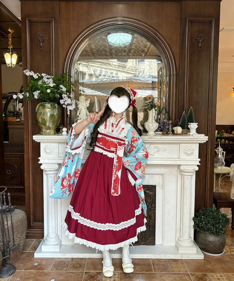「熊ちゃん大世界」羽織＆袴セット 【7/25まで】送料無料！