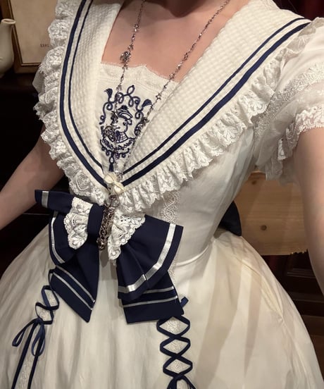 「Ocean Voyage」ロングワンピース【4/25まで】ロリータ