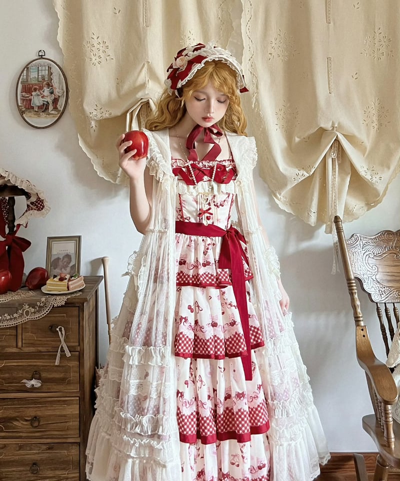 Cherry Season」ジャンパースカート 【1/3まで】送料無料！ | GIRLISM