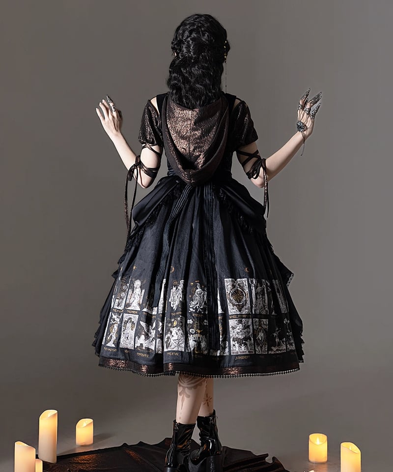 タロットカード」ジャンパースカート」【10/18まで】送料無料