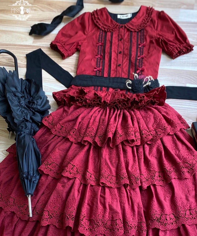 森のロンド」ロングスカート＆ブラウス 【12/8まで】送料無料！ | GIRLISM