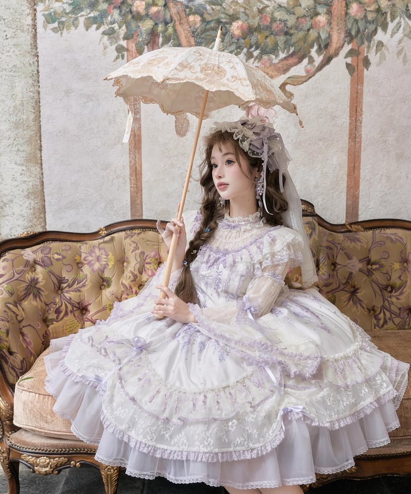 藤の庭」姫袖ワンピース【5/25まで】ロリータ | GIRLISM