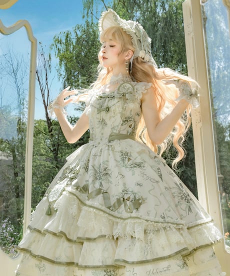 「Beloved Lily」すずらんジャンパースカート 【7/2まで】ロリータ