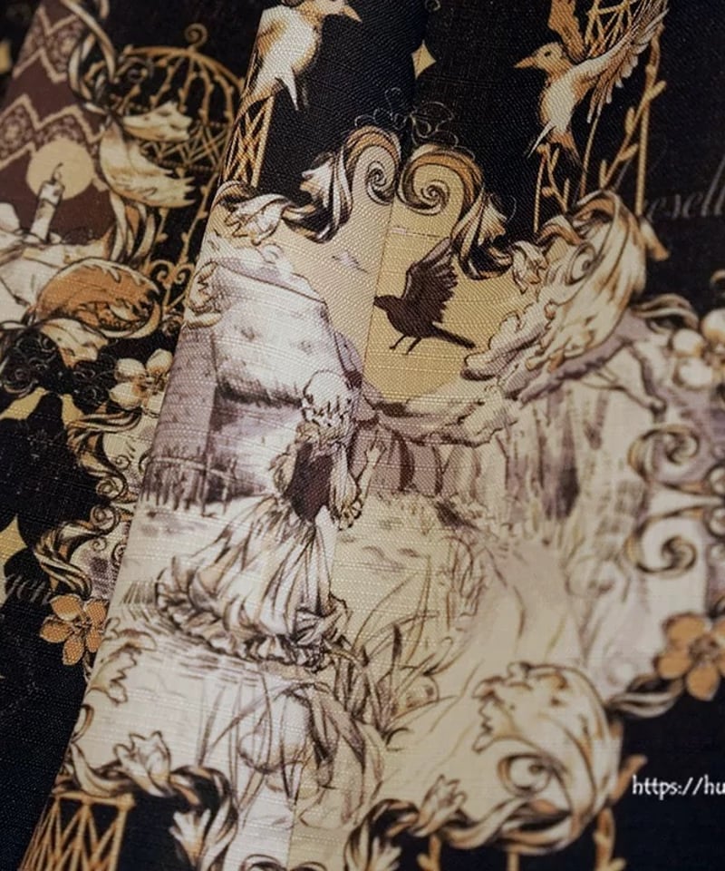 カラスと少年」ジャンパースカート 【2/27まで】送料無料！ | GIRLISM