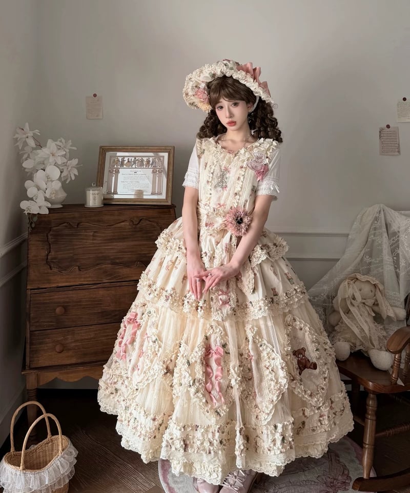 Rothenburg Bear」1.0ワンピース＆ジャンパースカート【3/18まで】送料