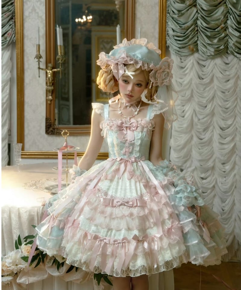 薔薇庭院」ジャンパースカート【10/30まで】送料無料！ | GIRLISM