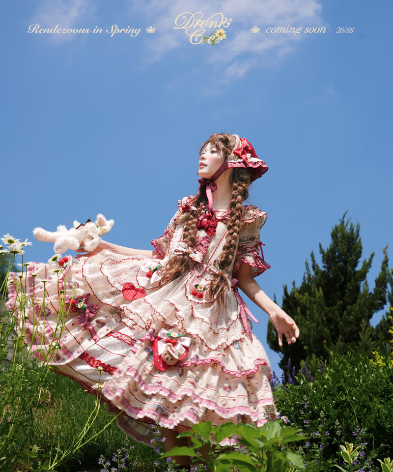 春日の約束」ワンピース＆小物（ピンク） 【6/17まで】ロリータ | GIRLISM