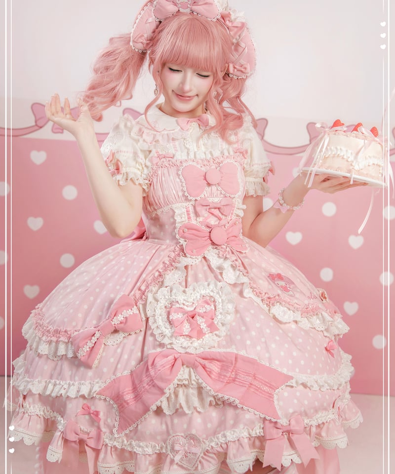 ワンダフルワールド●睡蓮と少女柄のスカートとカットソー 120320112-o.jpg
