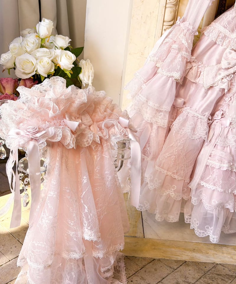 Pinik Mist Oath」ワンピース＆ジャンパースカート（ピンク） 【2/5