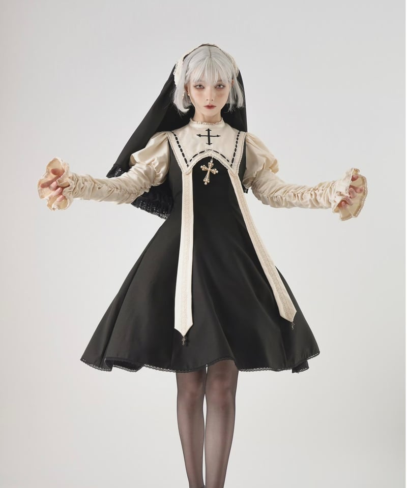 月夜の祈り ワンピース 王冠 Le Miroir epetice 月夜祈祷」天使