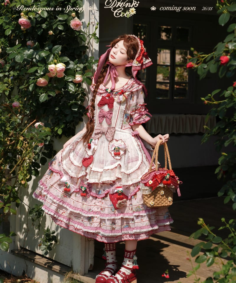 春日の約束」ワンピース＆小物（ピンク） 【6/17まで】ロリータ | GIRLISM