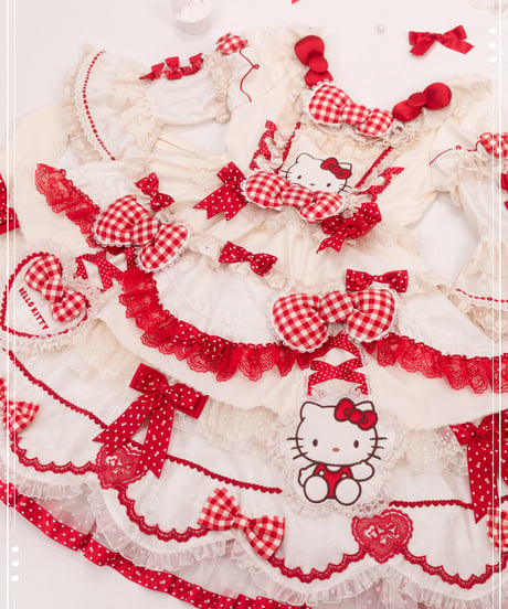 「花と真珠箱×サンリオ」HELLO KITTYドレス【3/10まで】送料無料！
