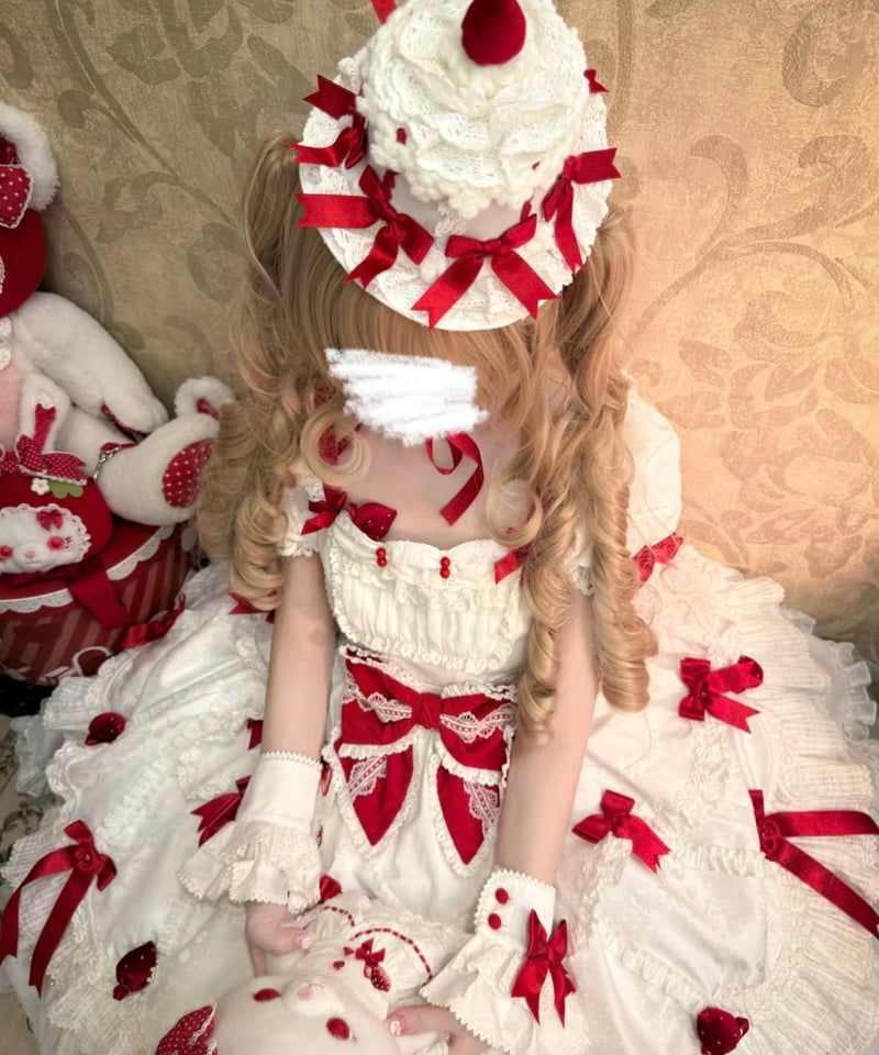 苺カップケーキ」ワンピース＆小物 【7/22まで】送料無料