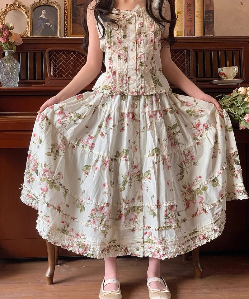 難あり＊乙女の薔薇園ワンピース 乙女の薔薇園ワンピース｜東京ロリィタ-TOKYO LOLITA｜ロリータ服の