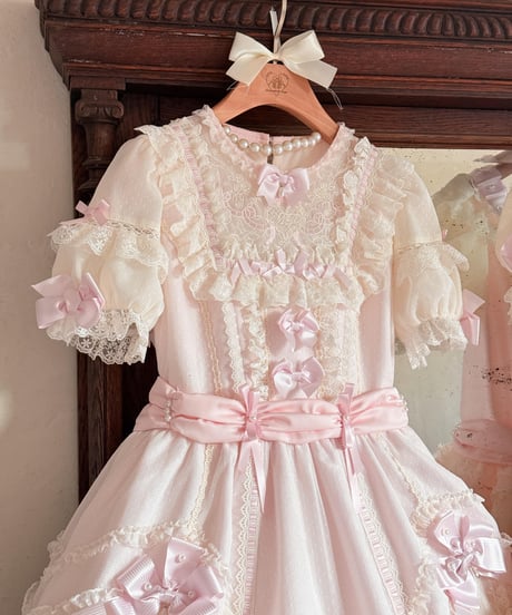 「Antique Lace」レース襟ワンピース【4/5まで】送料無料！