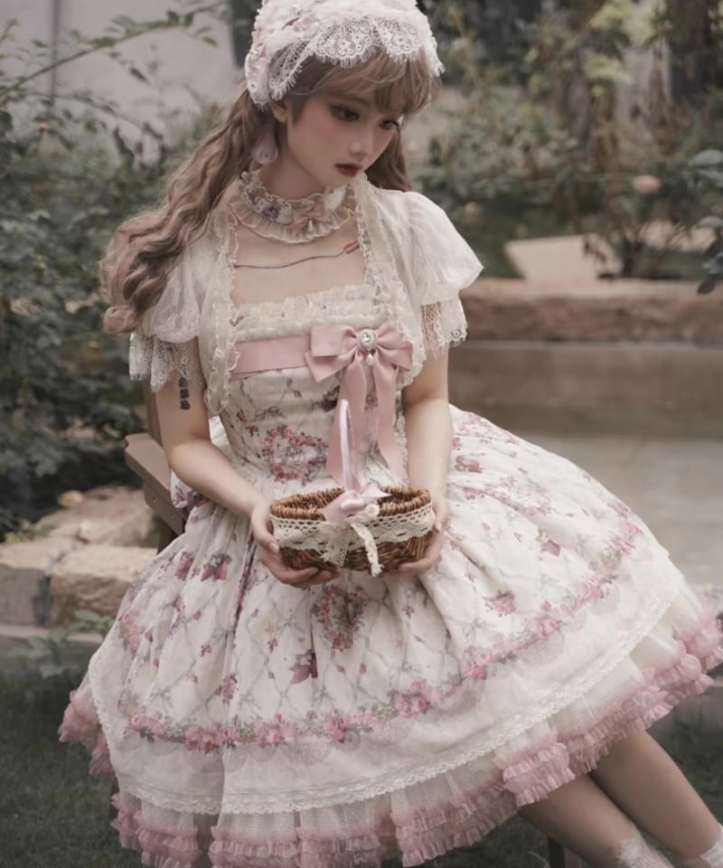 苺ガーデン」ジャンパースカート1型 【5/2まで】送料無料！ | GIRLISM