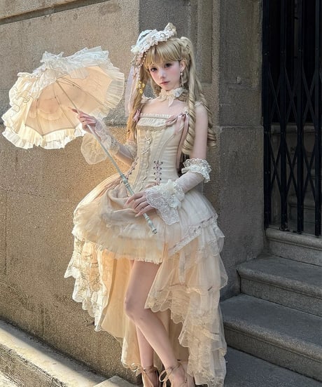 「灯影」コルセット＆スカート２点セット 【1/31まで】送料無料！