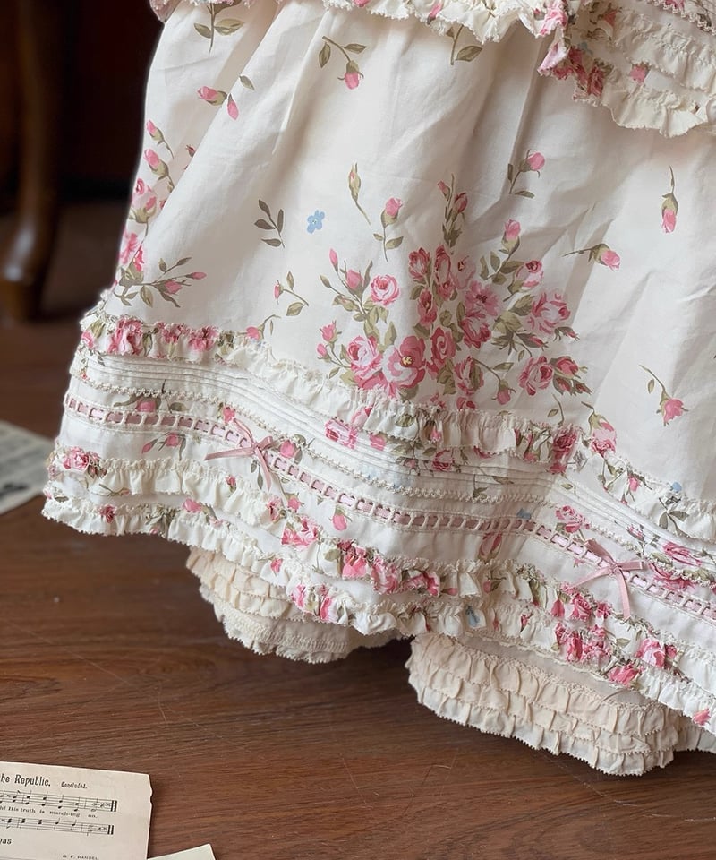 BABY２００９年ローズブーケニアスカート・サックス 楽天市場】【カードキャプターさくら*any FAM】総柄 スカート ANY KIDS