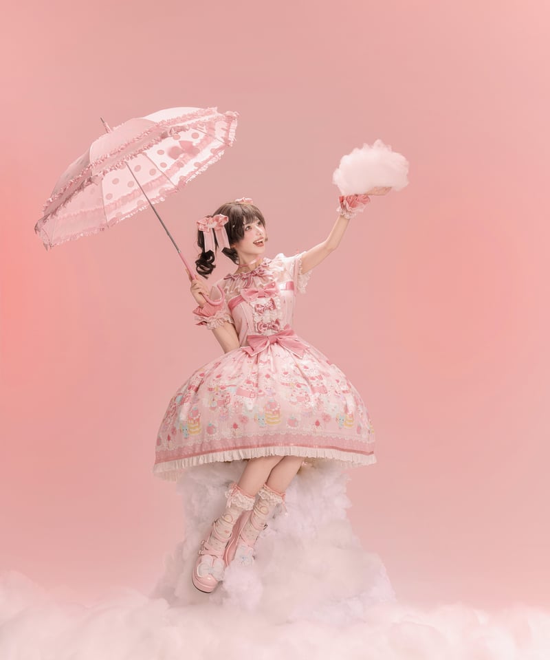 マイメロコラボ」マイメロ柄ワンピース 【3/7まで】送料無料！ | GIRLISM