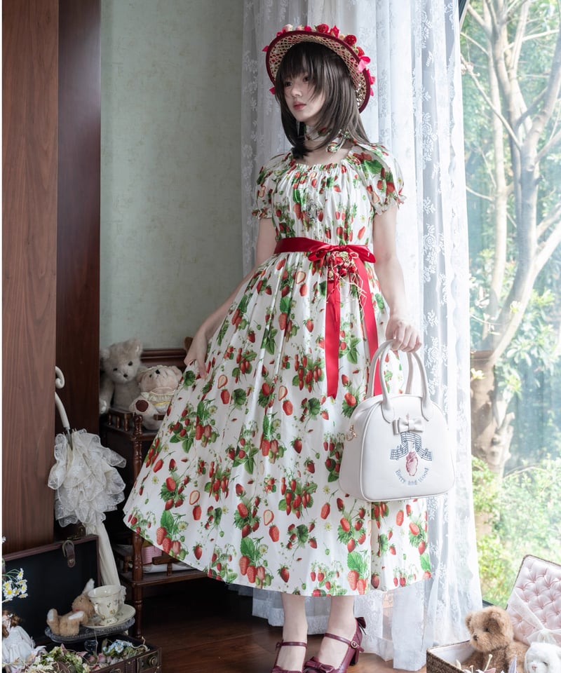 victorian maiden　British strawberryワンピース victorian maiden British strawberryワンピース English Berry
