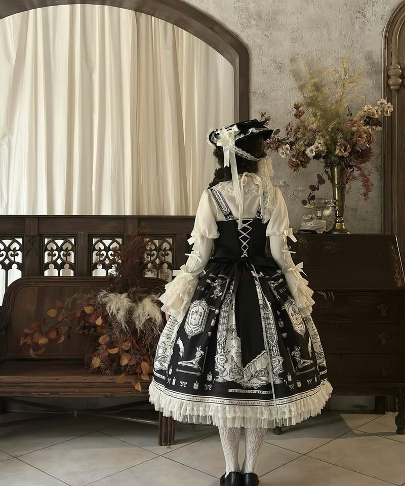 骨図鑑」 コルセットジャンパースカート 【2/27まで】送料無料！ | GIRLISM