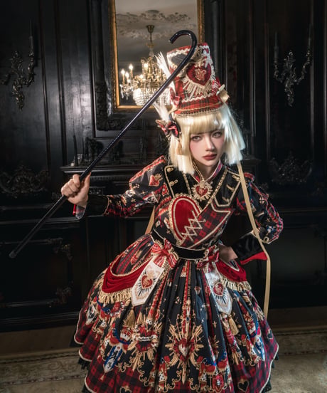 「聖の心」ハート柄長袖ワンピース 【3/25まで】送料無料！
