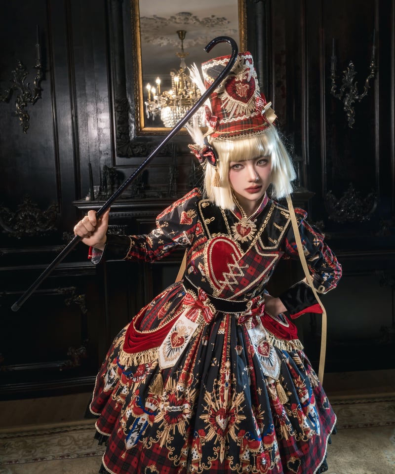 聖の心」ハート柄長袖ワンピース 【3/25まで】送料無料！ | GIRLISM