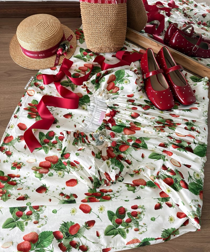 Strawberry Time」ワンピース 【9/30まで】送料無料！ | GIRLISM