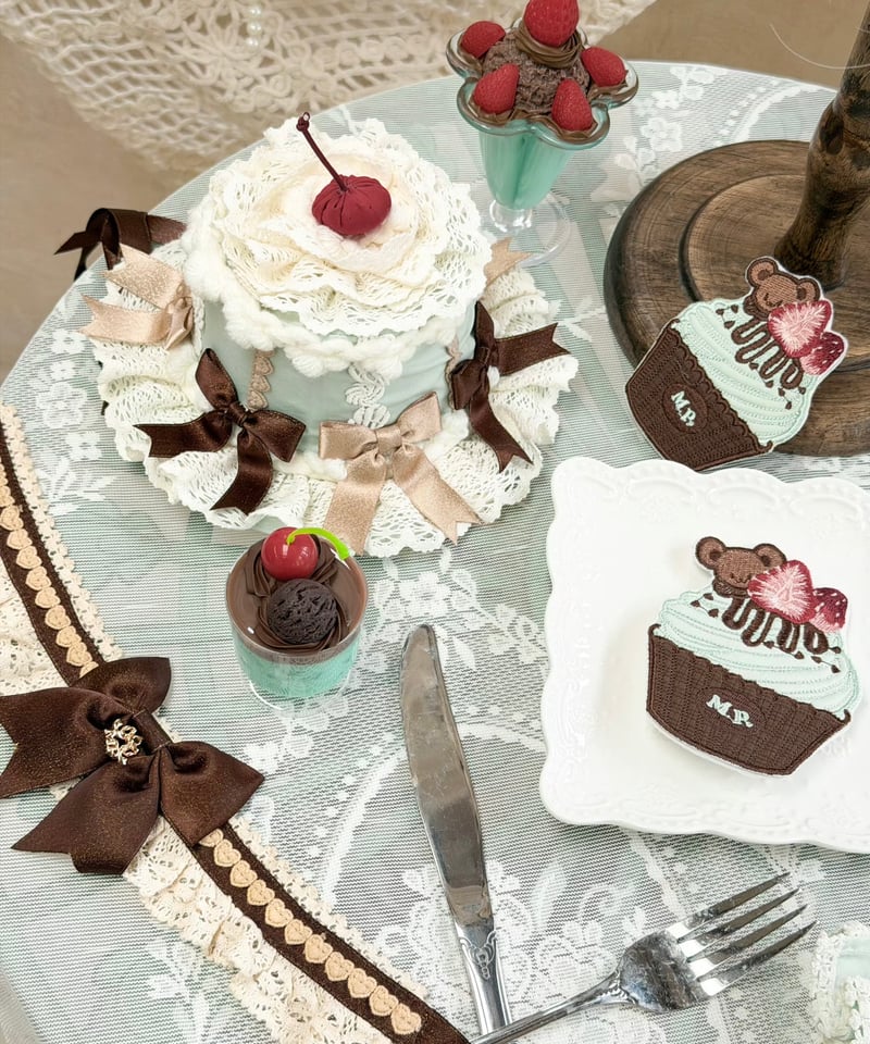 カップケーキ」ショートワンピース（新色） 【1/28まで】送料無料