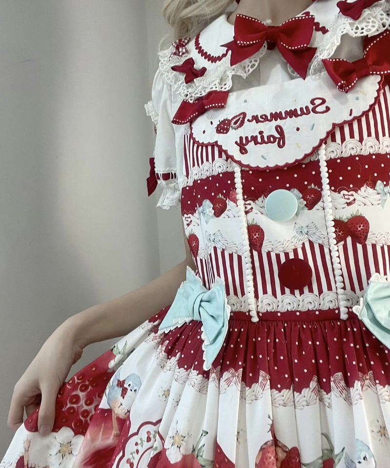 送料無料！】「イチゴと小鳥」ブラウス（即納） | GIRLISM