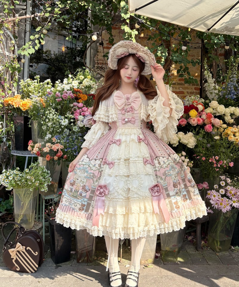 くまちゃんの博物館」ドレス 【3/7まで】送料無料！ | GIRLISM