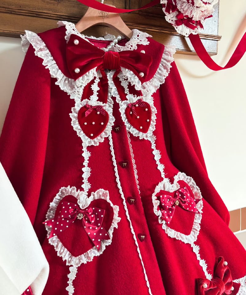 ショートケーキ図鑑」コート【11/20まで】送料無料！ | GIRLISM